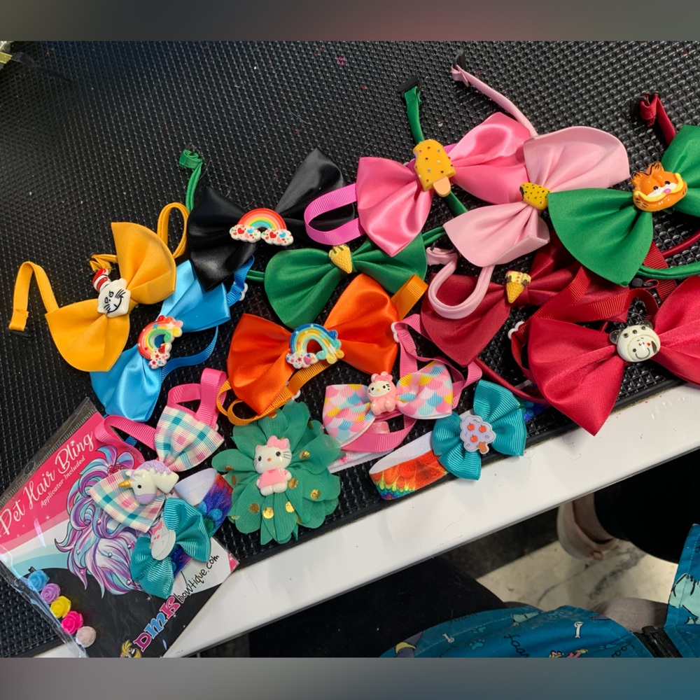 15 bows 1 bling